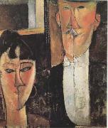 Bride and Groom  (mk09) Amedeo Modigliani